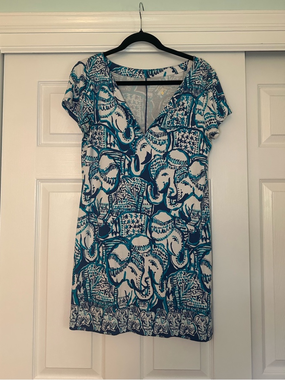 Lilly Pulitzer Sophiletta elephant print dress